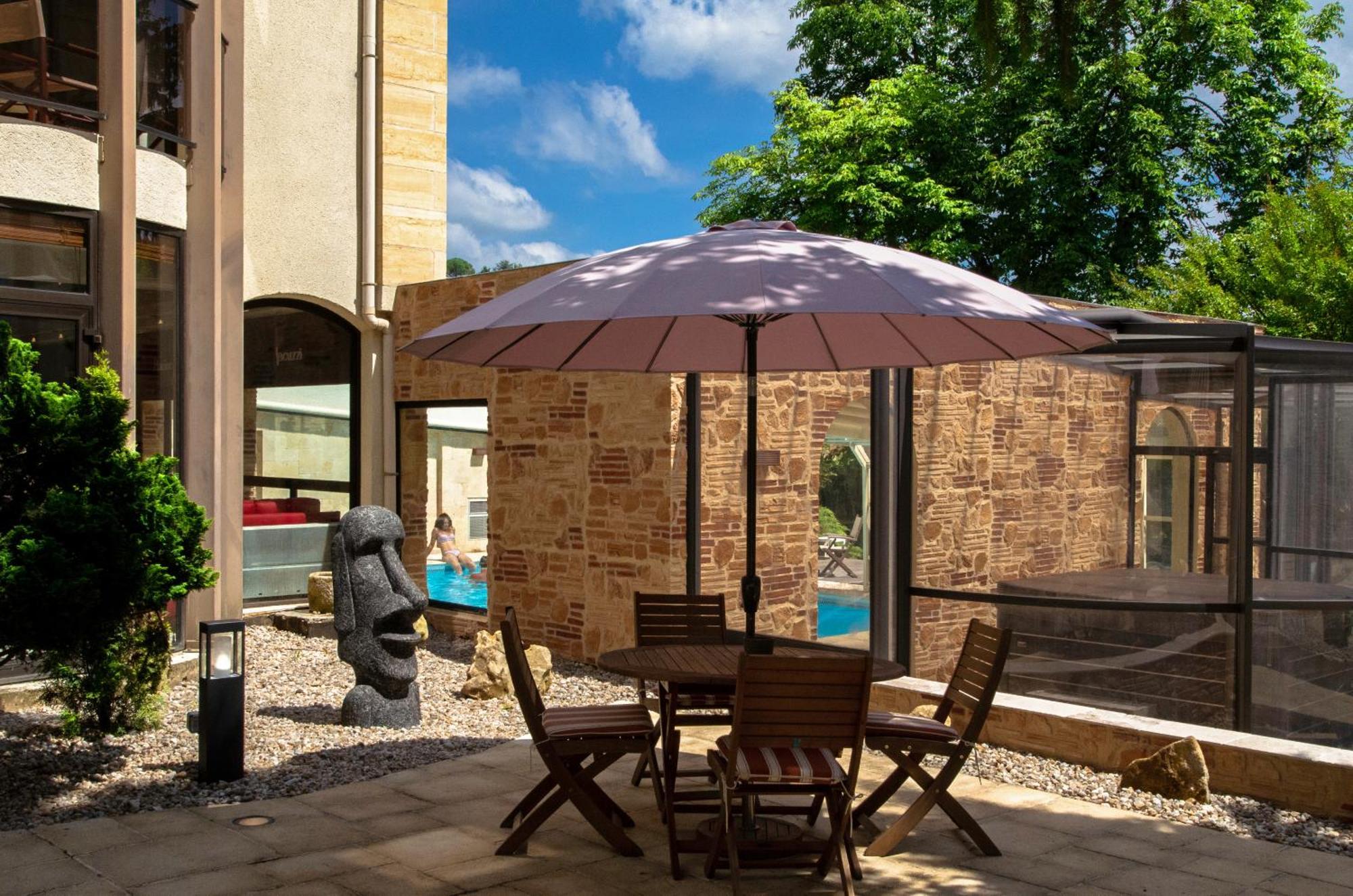 Au Grand Hotel De Sarlat - Pavillon De Selves Zewnętrze zdjęcie